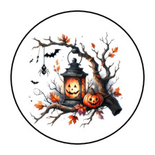 30 Halloween stickers labels envelope seals party favors