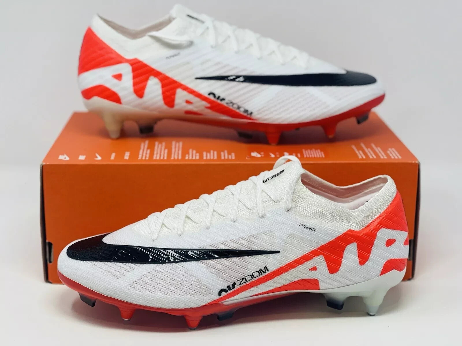 Nike Mercurial Vapor 15 Elite SG Pro AC P Bright Crimson FD0253-600 sz 6.5 Mens