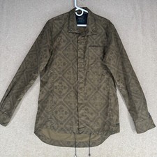 Scotch  Soda Men Size M Paysley Cotton Blend Snapped. Windstopper Jacket