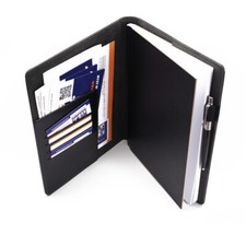 Schreibmappe Aktenmappe Konferenzmappe Dokumentenmappe mit 94 Seiten Notizbuch