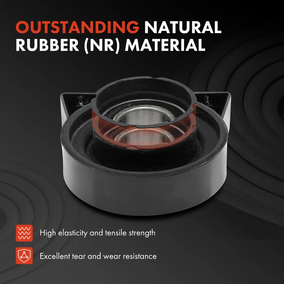 Cojinete de soporte central del eje de transmisión trasero de 30 mm para Land Rover Range Rover Evoque Foto 4 de 4