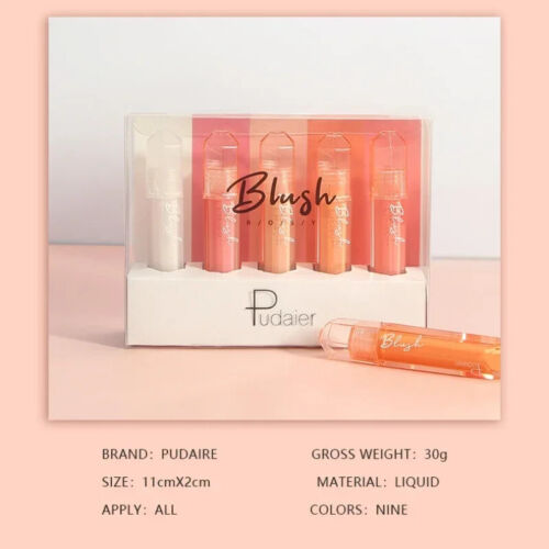 5 Color / Set Multi-use Silky Sponge Brush Face Contour Highlight Rouge Blushes - Picture 7 of 9