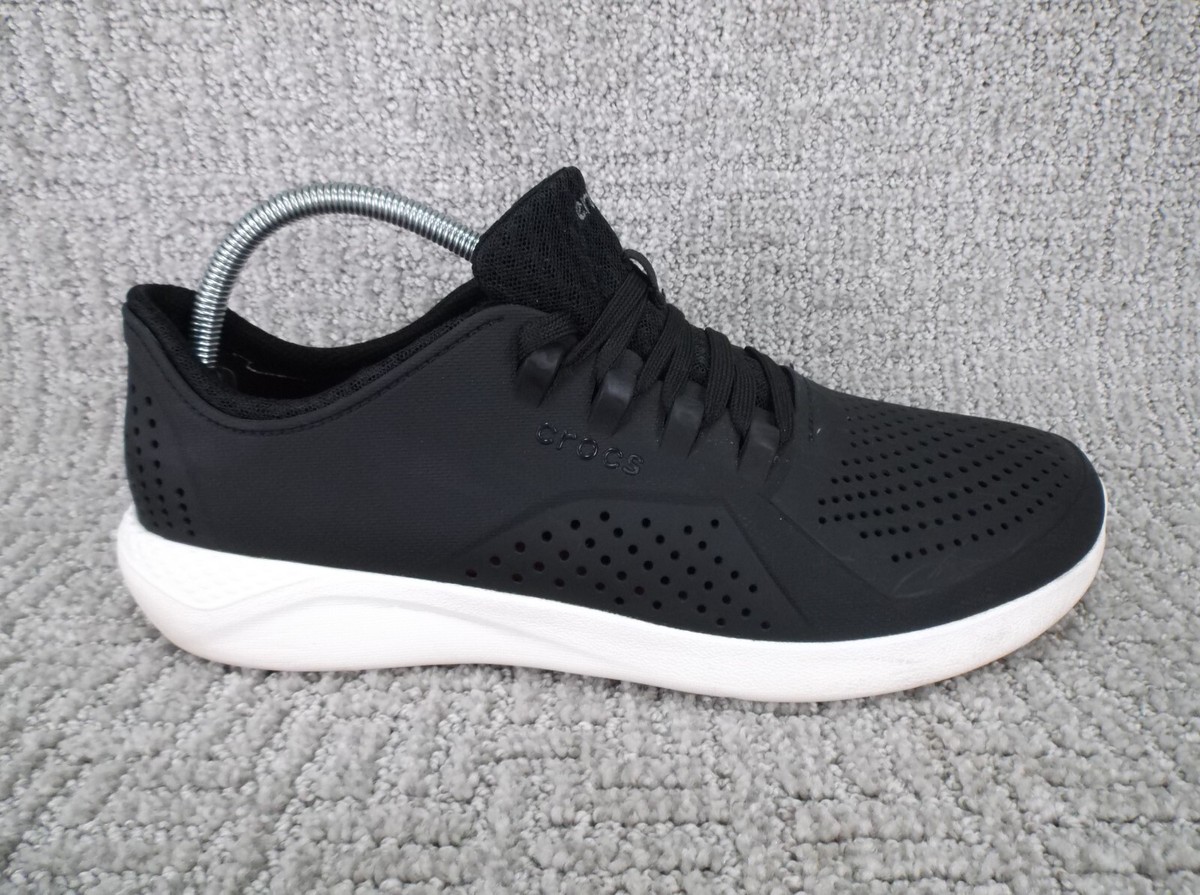 Crocs 204967 LiteRide Pacer Mens Size 12 M Lace Up Comfort Sneaker