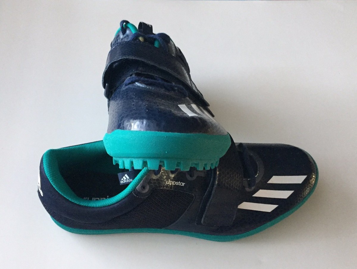 adidas gazelle silver green womens adidas Men's Jumpstar Track & Field Jump Spike Shoes  League Outfitters