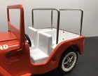 Tonka Jeep Parts, Two Metal Support Bars