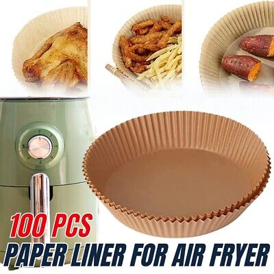 Air Fryer Disposable Paper Liners, Air Fryer Liners, 100PC Ninja