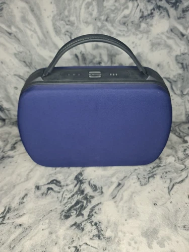  Samsonite Soft Briefcase Laptop Case Bag Blue Carry On Work Office Travel 