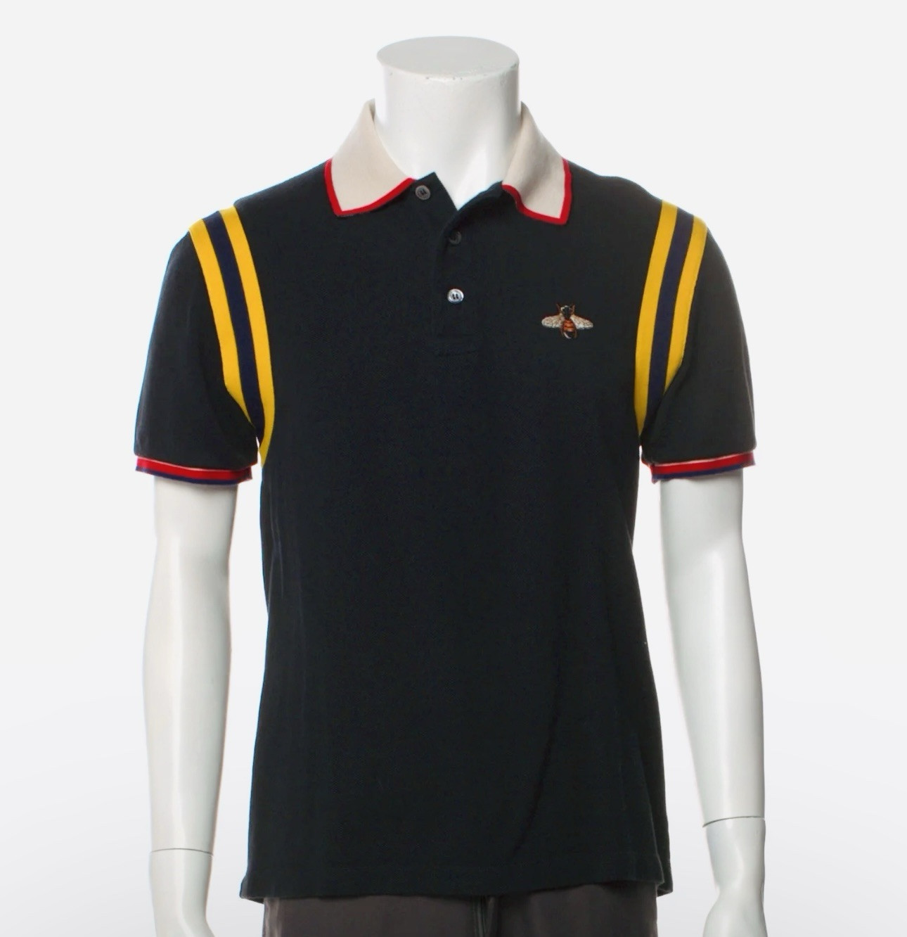 Gucci Classic Cotton Polo Shirt for Men - Luxury Casual Wear-image