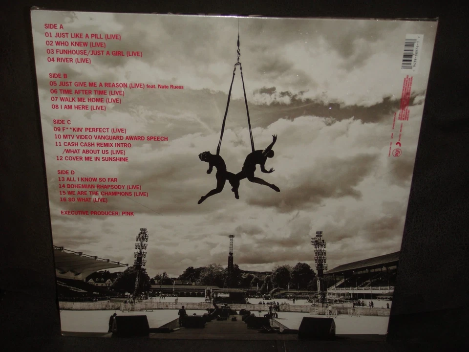 P!NK - ALL I KNOW SO FAR SETLIST - PINK - DOUBLE VINYL LP RECORD ALBUM-SEALED - Image 2 of 4