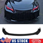 For 21-27 Lexus IS300 IS350 IS500 F-Sport Gloss Black Front Bumper Lip Splitter