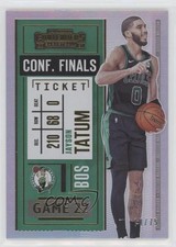 2020-21 Panini Contenders Conference Finals Ticket 70/75 Jayson Tatum #87 00d2