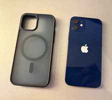 Apple iPhone 12 Smartphone Blau inkl. Hülle