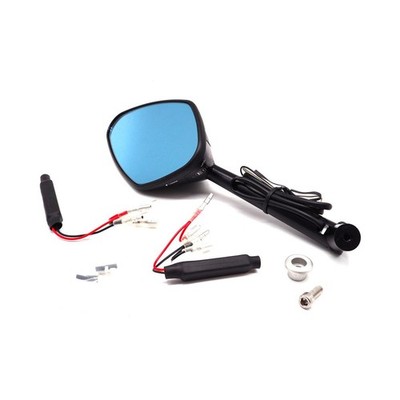 RIZOMA BS305 Spiegel Rückspiegel Links mit Blinker E-Geprüft Schwarz DUCATI ?