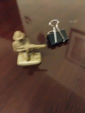 Vintage Bergen Beton US Infantry Figure Made In Usa