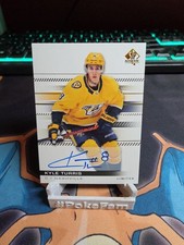 2019-20 SP Authentic Limited Kyle Turris #32 Auto Nashville Predators