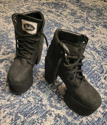 Buffalo x Solestruck Platform Boots with Heel 4inch heel Men's Size 10 Eu 42