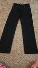 LEVI LEVIS 505 REGULAR FIT STRAIGHT LEG MEN'S BLACK DENIM JEANS 29 X 30 RED TAB — photo 1