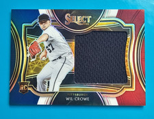 2021 Panini Select Horizontal Jumbo Swatch - Wil Crowe RC Jersey /99 HRJS-WC