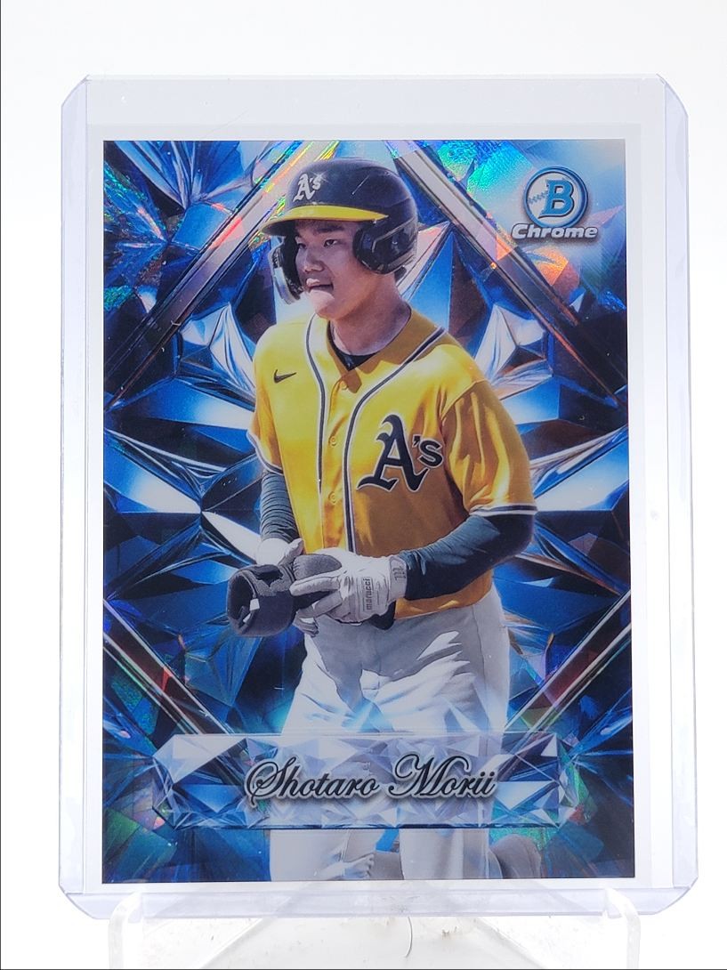 SHOTARO MORII 2025 BOWMAN CHROME SAPPHIRE SELECTIONS REFRACTOR B Q4450