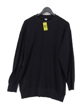 Arket Jumper Midi Dress S in Blue