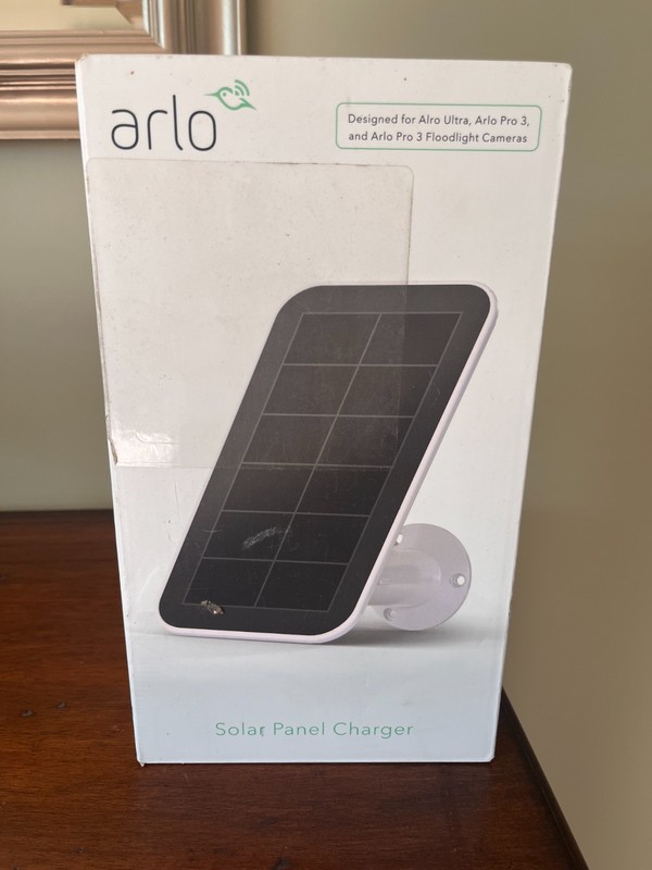 Arlo Solar Panel Charger for Arlo Ultra / Pro 3 Security Cameras  Sealed NEW