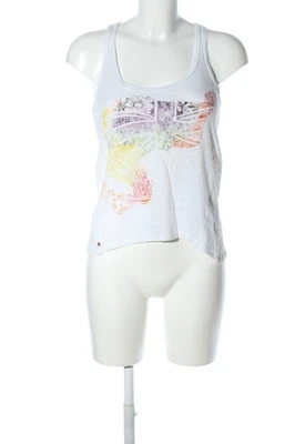 PEPE JEANS Top línea A Mujeres Top Talla EU 34 blanco-lila-naranja claro - Imagen 1 de 4
