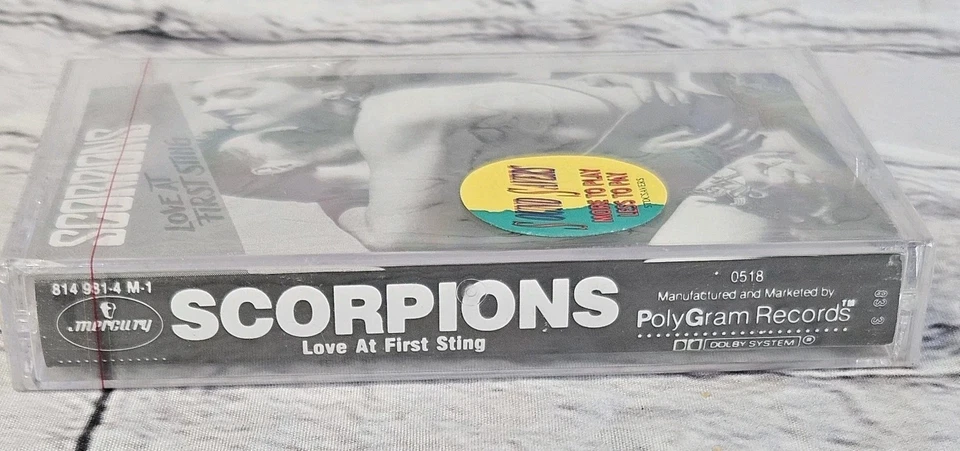 The Scorpions - Love at First Sting (Cassette) 1984 BRAND NEW! SEALED! MINT! - Image 3 of 4
