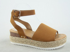 NEW Women's Fashion Casual Open Toe Flat Platform Sandal Shoes Size 5 -10