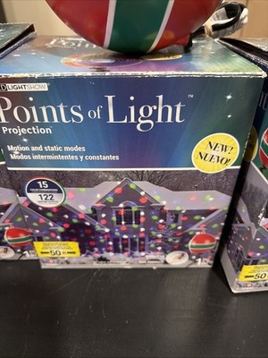 Points Of Light Projector Lot Of 3