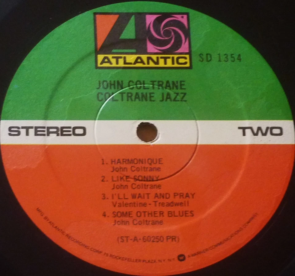John Coltrane, " Coltrane Jazz " Atlantic US 1354 EX/NM - Photo 4/4