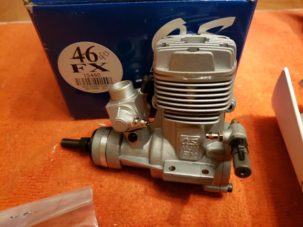 O.S. MAX 46 FX エンジン 本体 OS Engine - OS max 46 FXi - RC motor - Clean | eBay