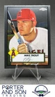 Mike Trout 2021 Topps Chrome Platinum Anniversary #156 Angels Baseball Card