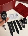 Cartier Santos de Cartier ADLC 40mm Black Dial Auto Date - Box & Papers & Straps — photo 2