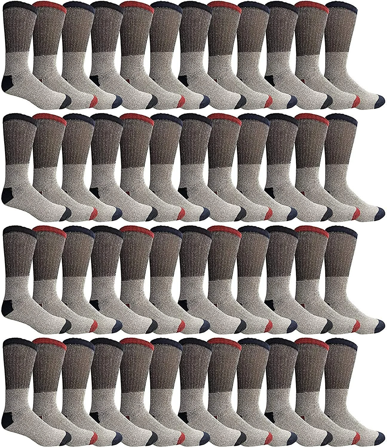 60 PK Yacht & Smith Men's Winter Thermal Tube Socks Size 10-13 Mens Thermal Sock
Opens in a new wind