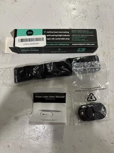 Powr Labs Bluetooth et ANT+ Moniteur de fréquence cardiaque Strap poitrine - Utiliser w/ Polar +++