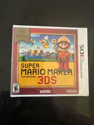Super Mario Maker - Nintendo Selects (Nintendo 3DS, 2016) - New / Factory Sealed