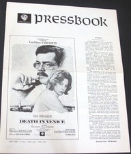 Death in Venice - 1971 Original Pressbook. Visconti, Dirk Bogarde, Gay