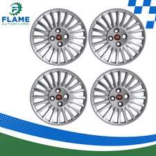 KIT COPPONI RUOTA 15" FIAT GRANDE PUNTO CON LOGO ROSSO COD.1215LR