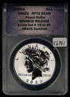 2025-S $1 Silver Peace Dollar - Reverse Proof Coin - ANACS RP 70 DCAM - X6781