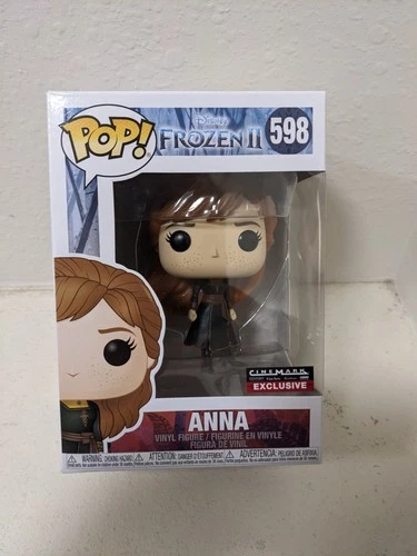 2019 Cinemark Exclusive Funko POP! Disney Frozen 2 Anna #598