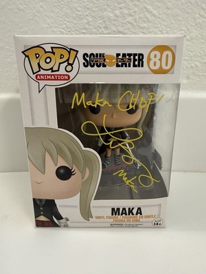 Laura Bailey Signed Soul Eater Maka Funko #80 SWAU COA Autograph