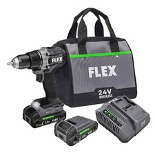 Flex FX1151-2A 24V 1/2" 2-Speed Cordless Drill Driver Kit