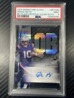 PSA 9 2024 Topps Signature Class Drake Maye Rookie Class Crystal Clear Auto