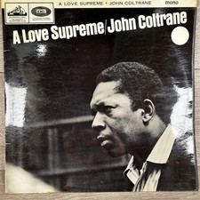 John Coltrane A Love Supreme UK LP HMV CLP 1869 Mono 1st A1/B1 Flipback Cover