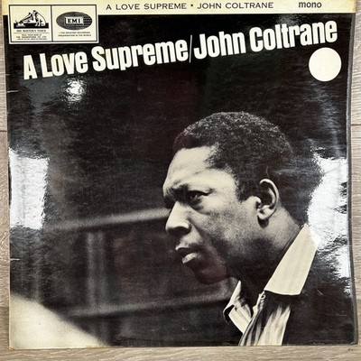 John Coltrane A Love Supreme UK LP HMV CLP 1869 Mono 1st A1/B1 Flipback Cover