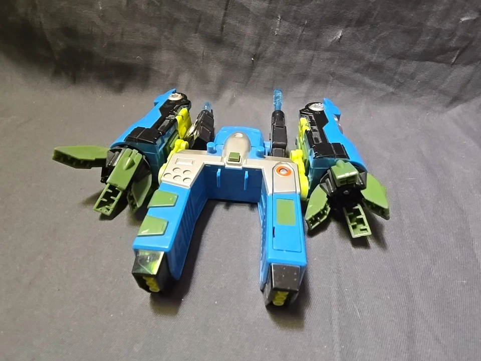 Transformers Energon Command Class Bulkhead Powerlinx Battles Helicopter -dmg - Image 3 of 4
