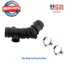 696-726 17881-15180 AIR INTAKE HOSE with Clamp 93-97 COROLLA Auto Transmission.