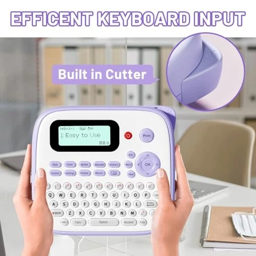 Portable D210S Waterproof Label Maker Machine with Tapes Portable D210S Waterproof Label Maker Machine with Tapes