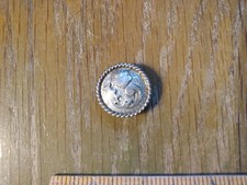 Vintage Sterling Silver Overlay 3/4 Bridle Rein Headstall Chicago Screw Concho