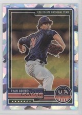 2023 Panini USA Baseball Stars & Stripes Crystals Prizm 8/23 Ryan Bruno #63 tj1